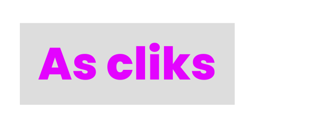 As cliks